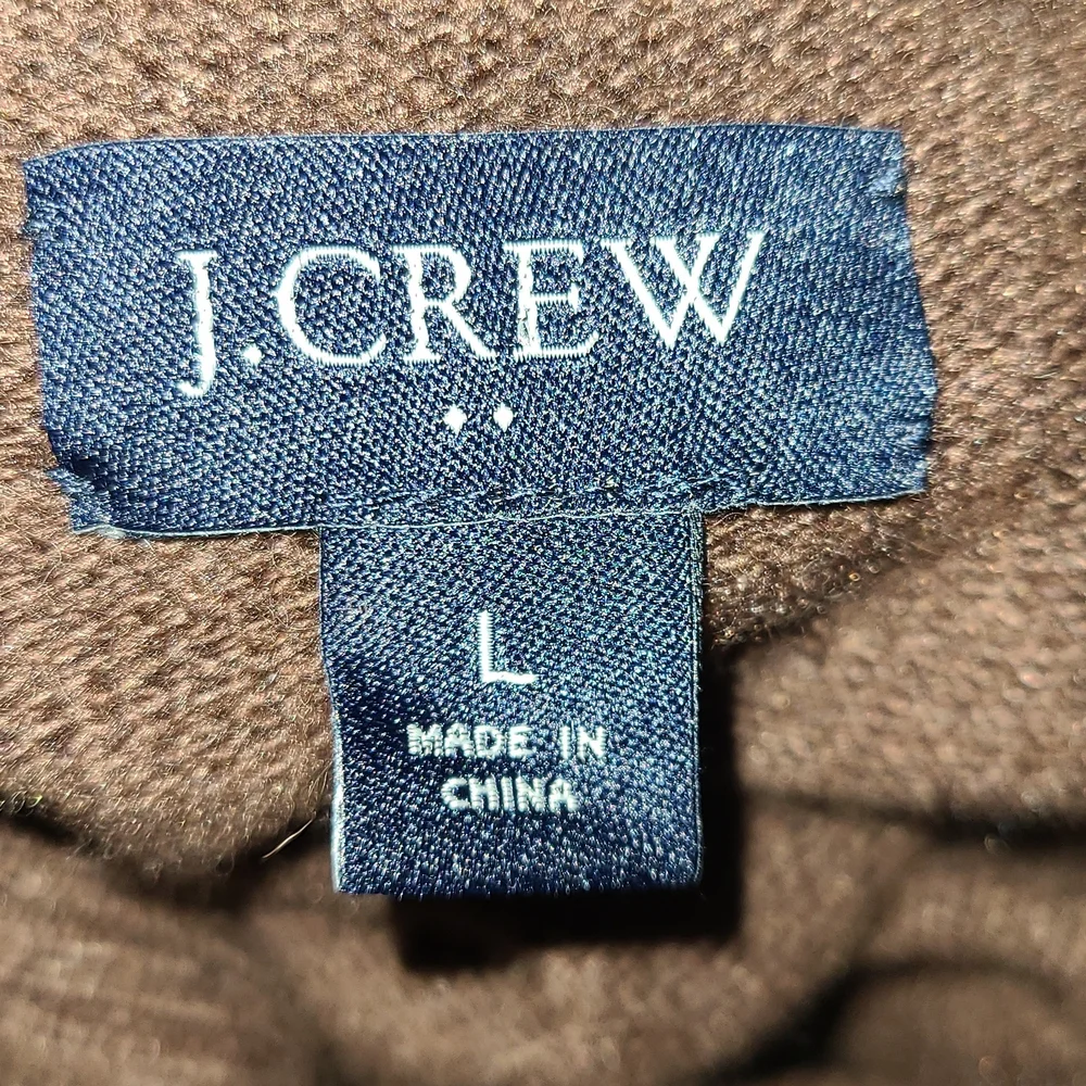 J. Crew Vintage shawl collar wool blend sweater